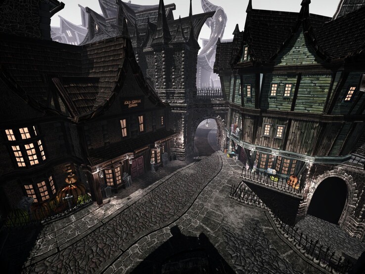 Dit is Nightmare Alley – hoewel het op het eerste gezicht gemakkelijk zou kunnen worden aangezien voor de Verdonkeremaansteeg uit Harry Potter.