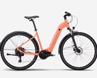 Perzik Oranje Rockrider E-ACTV 500 e-bike van Decathlon