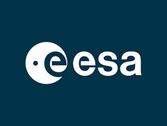 Het officiële logo van ESA (Beeldbron; ESA)
