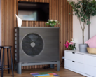De warmtepomp van IKEA en Svea Solar (foto) is te vinden in sommige IKEA showrooms. (Afbeelding bron: IKEA)