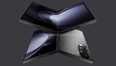 Volgens berichten en lekken uit Zuid-Korea heeft Samsung de afgeslankte Galaxy Z Fold6 zonder S-Pen-functie geannuleerd. (Afbeelding: Smartprix, OnLeaks)