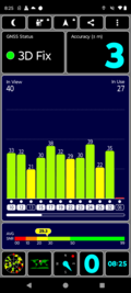 GPS-test buiten