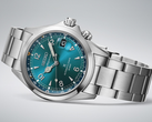 De Seiko Prospex Alpinist (modelnummer SPB507, afgebeeld) heeft een blauwe wijzerplaat. De andere twee modellen hebben een zwarte en groene wijzerplaat. (Afbeeldingsbron: Seiko)
