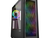 Sharkoon RGB Wave ATX-kast met 3D-golf voorpaneel (Bron: Sharkoon)