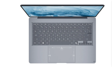 Toetsenbord en trackpad van de Asus Zenbook 14