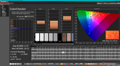 ColorChecker vóór kalibratie