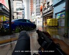 Het bewegingssysteem van Modern Warfare 4 laat zien hoe de speler op zijn buik ligt.
