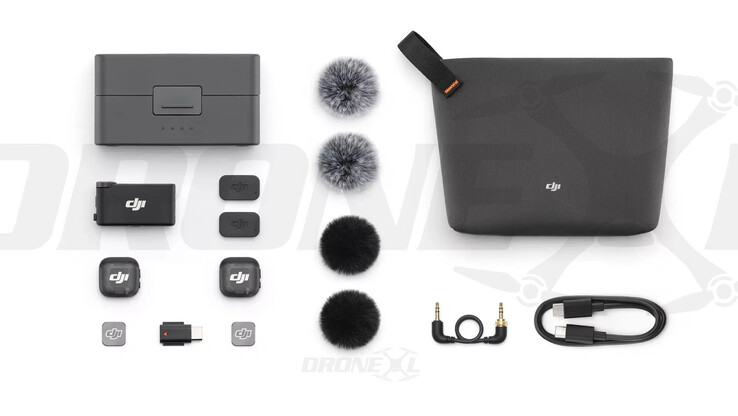 De bundel DJI Mic 3 Oplaadkoffer. (Afbeeldingsbron: via DroneXL &amp; Jasper Ellens)