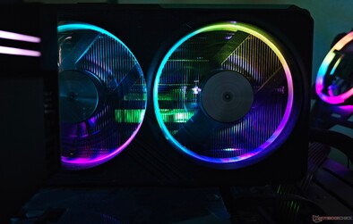RGB-effecten op de ventilatoren