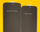 Uitgelekte iPhone 18 Pro en 18 Pro Max schermbeschermers.