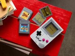 De Lego Game Boy wordt geleverd met Super Mario en Zelda bouwbare cartridges in de doos. (Afbeeldingsbron: Lego)