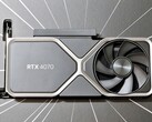 De GeForce RTX 4070 presteert naar verluidt als de RTX 3080. (Beeldbron: @GiannisDavid)