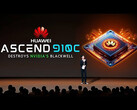De aankondiging van de Ascend 910C AI-chip. (Afbeeldingsbron: Huawei)