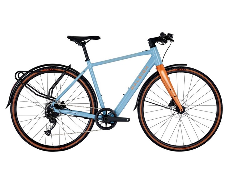 De Raleigh Trace e-bike weegt 16,5 kg (~36 lbs). (Afbeelding bron: Raleigh)