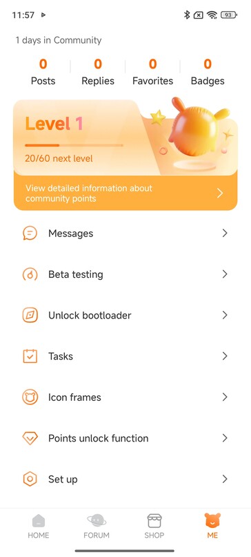Gebruikers kunnen het proces starten door het menu-item 