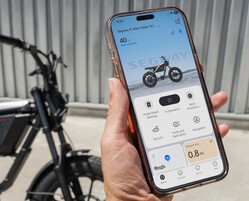 De Segway Xyber Air e-bike ondersteunt automatisch ontgrendelen en tracking op afstand.