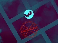 Steam Early Access banner wordt getoond (Afbeelding bron: Steam met bewerkingen)