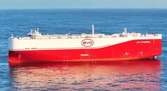 De BYD Jinan autodrager (Afbeelding bron: BYD)