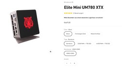 Minisforum EliteMini UM780 XTX (bron: Minisforum)