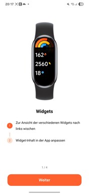Xiaomi Smart Band 10 Instellingen