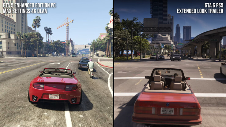 Grand Theft Auto V Enhanced Edition maakt gebruik van een vrij vergelijkbare RT-implementatie als GTA VI, maar de reflecties zijn merkbaar beter op de pc. Dit is echter niet het volledige verhaal.