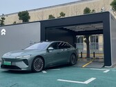 NIO-auto's brengen zichzelf naar het accuwisselstation (Afbeelding bron: NIO)