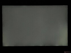 Backlight bleeding (alleen in SDR-modus)