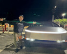 Tesla Cybertruck op een roadtrip van Texas naar Californië (Afbeelding: Dennis Wang)