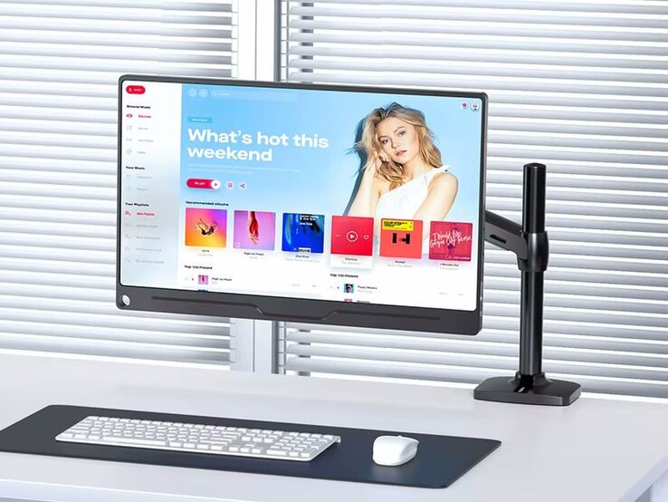De monitor is compatibel met VESA-bevestigingen (Afbeelding bron: Uperfect)