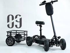 Zebra09: e-scooter op vier wielen