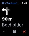 Actieve navigatie met behulp van de Kaarten-app