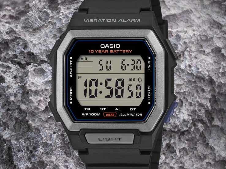 De Casio W-738-H-1AJF heeft een waterdichtheid van 100 m (10 bar)