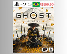 Ghost of Yotei Brazil prijs (Beeldbron: Desertcart)