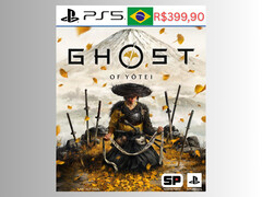 Ghost of Yotei Brazil prijs (Beeldbron: Desertcart)