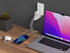 De HyperJuice 140 W USB-C Charger is compatibel met verschillende gadgets, waaronder MacBooks, iPhones en Android apparaten. (Beeldbron: Hyper)
