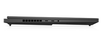 HP Omen Transcend 16 - Poorten - Links. (Afbeelding Bron: HP)