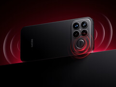 De Redmi K90 Pro Max heeft twee lineaire luidsprekers en één woofer. Afgebeeld: een promofoto van de telefoon. (Afbeeldingsbron: Xiaomi)