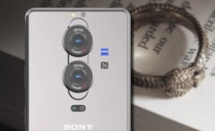 Een lijntekening en onofficiële conceptvideo tonen de Sony Xperia PRO I-II met dubbele 1-inch sensoren. (Afbeeldingsbron: Multi Tech Media/Unsplash - bewerkt)