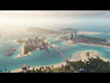 Voor het eerst in de serie kunnen spelers in Tropico 6 meerdere eilanden met elkaar verbinden.