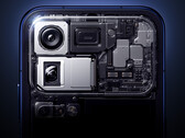 De Xiaomi 18 Pro-telefoons zullen worden uitgerust met een hoofdcamera en een telelens van 200 MP. Afgebeeld: een promotiefoto waarop de interne camera-hardware te zien is.