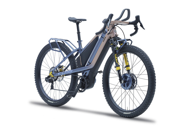 De Yamaha Y-01W AWD e-bike concept. (Afbeelding bron: Yamaha)