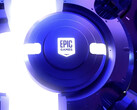 Epic Games sluit weer een maand af met één gratis game voor Android en iOS, logo afgebeeld. (Afbeeldingsbron: Epic Games Store)