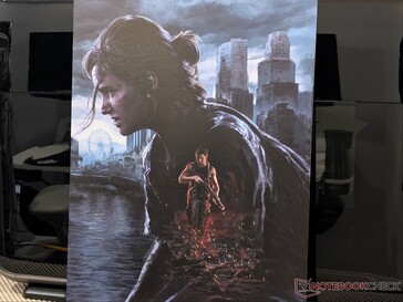 The Last of Us Part 2 artwork (door Naughty Dog) gedrukt op metalen plaat.