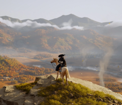 Ghost of Yotei arriveert als een van de meest visueel indrukwekkende videogames ooit gemaakt, maar daar hangt blijkbaar een prijskaartje aan. (Afbeelding Bron: PlayStation)