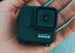 De GoPro Hero 11 Black Mini in levende lijve. (Bron: Winfuture/GoPro?)