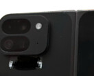 De vermeende Pixel Fold 2 met wat vier naar achteren gerichte camera's lijken te zijn. (Afbeeldingsbron: Android Authority - bewerkt)