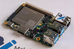 De ThunderBERRY5 vertrouwt op een Qualcomm SoC. (Beeldbron: MakeMyBoard)