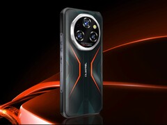 De WP55 Pro is relatief compact voor een robuuste smartphone (Afbeelding bron: Oukitel)