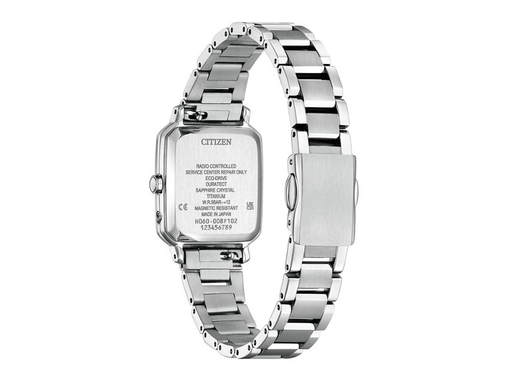 Het Citizen xC Hikari Collection Vierkant 2-weg ES9500-51A horloge