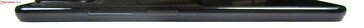 Rechts: Aan/uit-knop met vingerafdrukscanner, volumeknop
